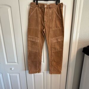 Agolde Brown Cargo Pants